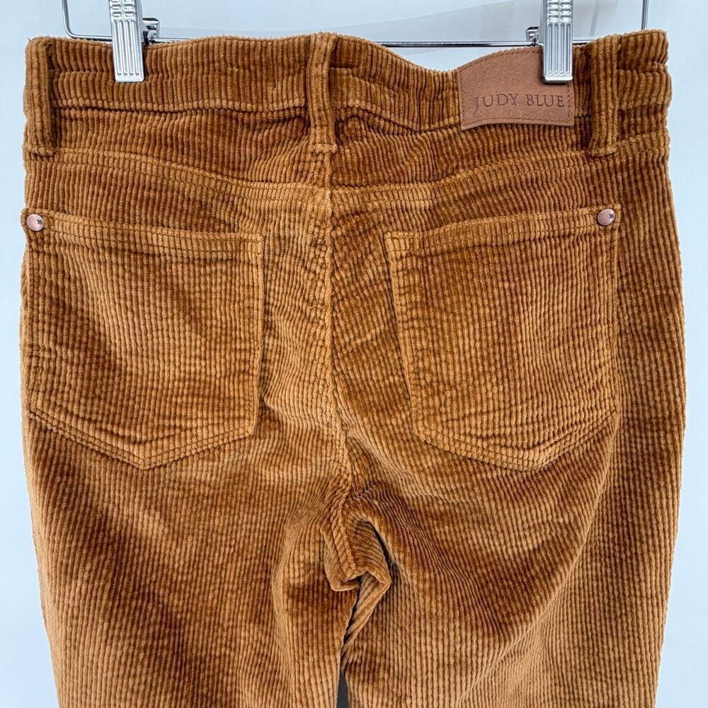 Judy Blue Brown Mid Rise Stretch Corduroy Bootcut Denim Jeans Size 28 - Picture 4 of 10